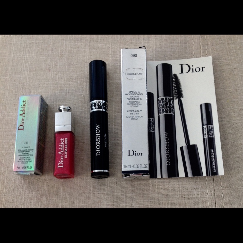 Dior Lip And Mascara Set NEW